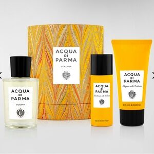 Acqua Di Parma - Colonia Gift Set
New in Box
Cologne, Shower Gel & Deodorant